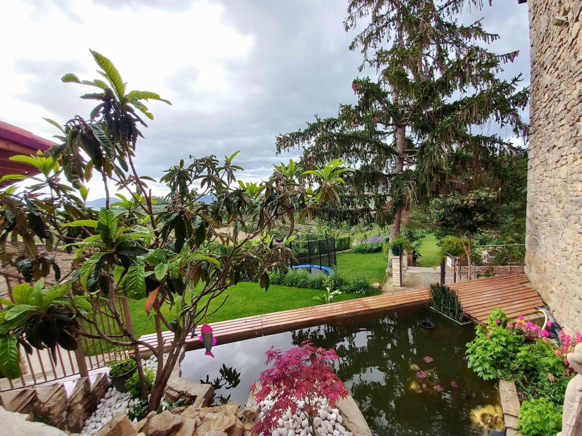 Casa Albaitar Con Piscina Y Sala De Juegos Azcona Ngoại thất bức ảnh