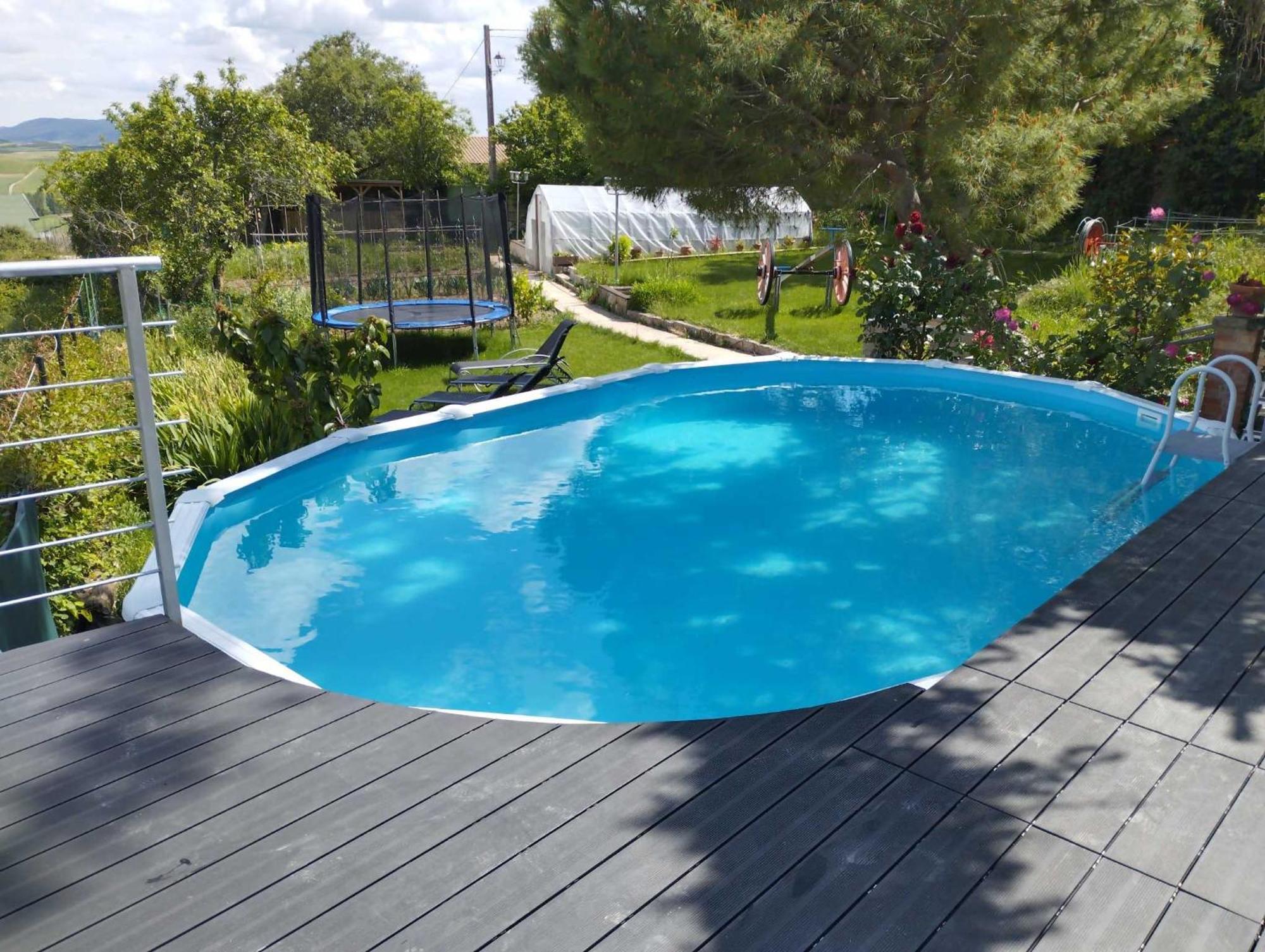 Casa Albaitar Con Piscina Y Sala De Juegos Azcona Ngoại thất bức ảnh